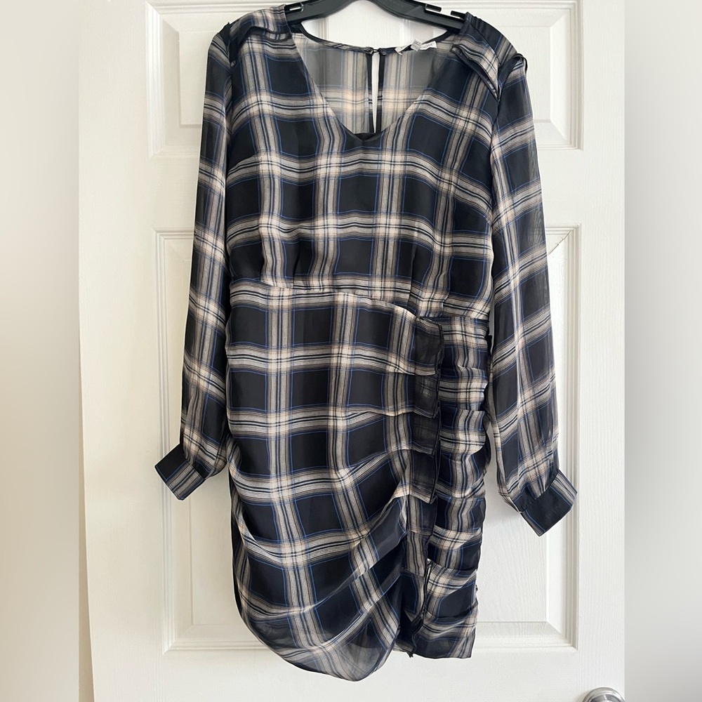 Heartloom Plaid Mini Dress